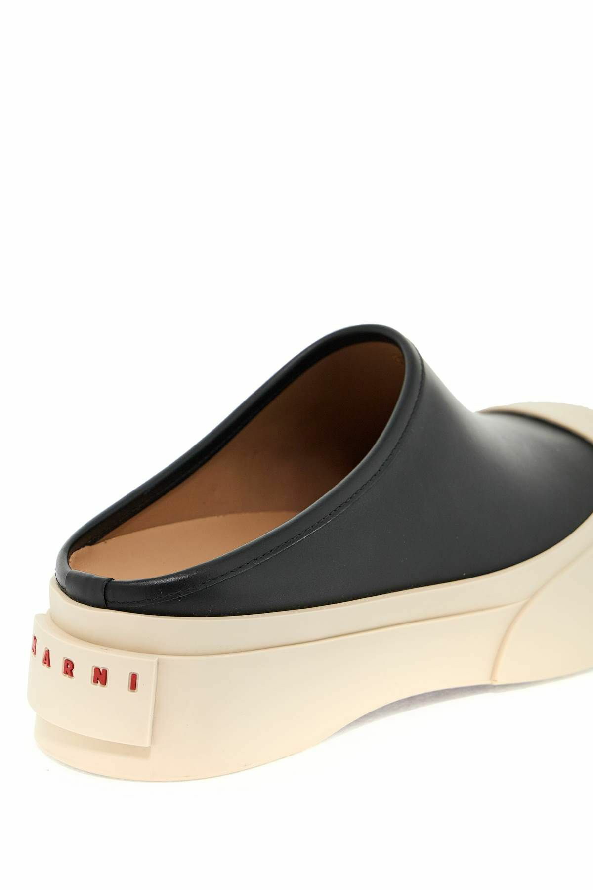 MARNI SNZW018502 P2722 サンダル SMOOTH LEATHER PABLO CLOGS MARNI smooth leather pablo clogs Black Marni