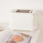 Alessi Plisse Toaster in White