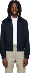 A.P.C. Navy Miles Bomber Jacket