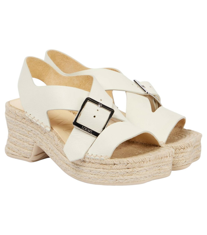 Photo: Loewe Paula's Ibiza Petal espadrille sandals