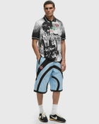 Kid Super Studios X Ronaldinho Capri Black/Blue Casual Shorts