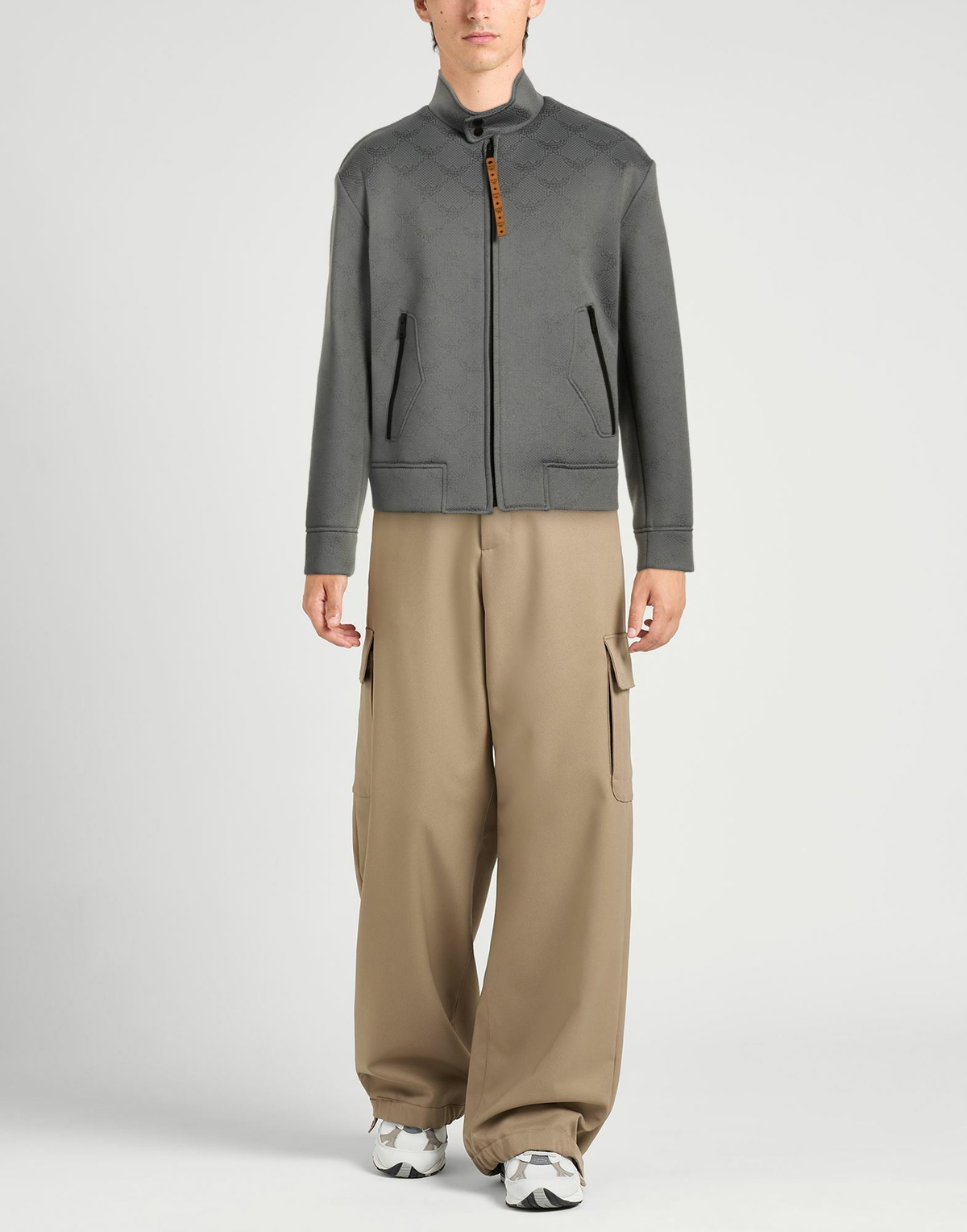 Mcm Mens Sweatshirt in Grey