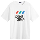 Dime Men's Gear T-Shirt in White