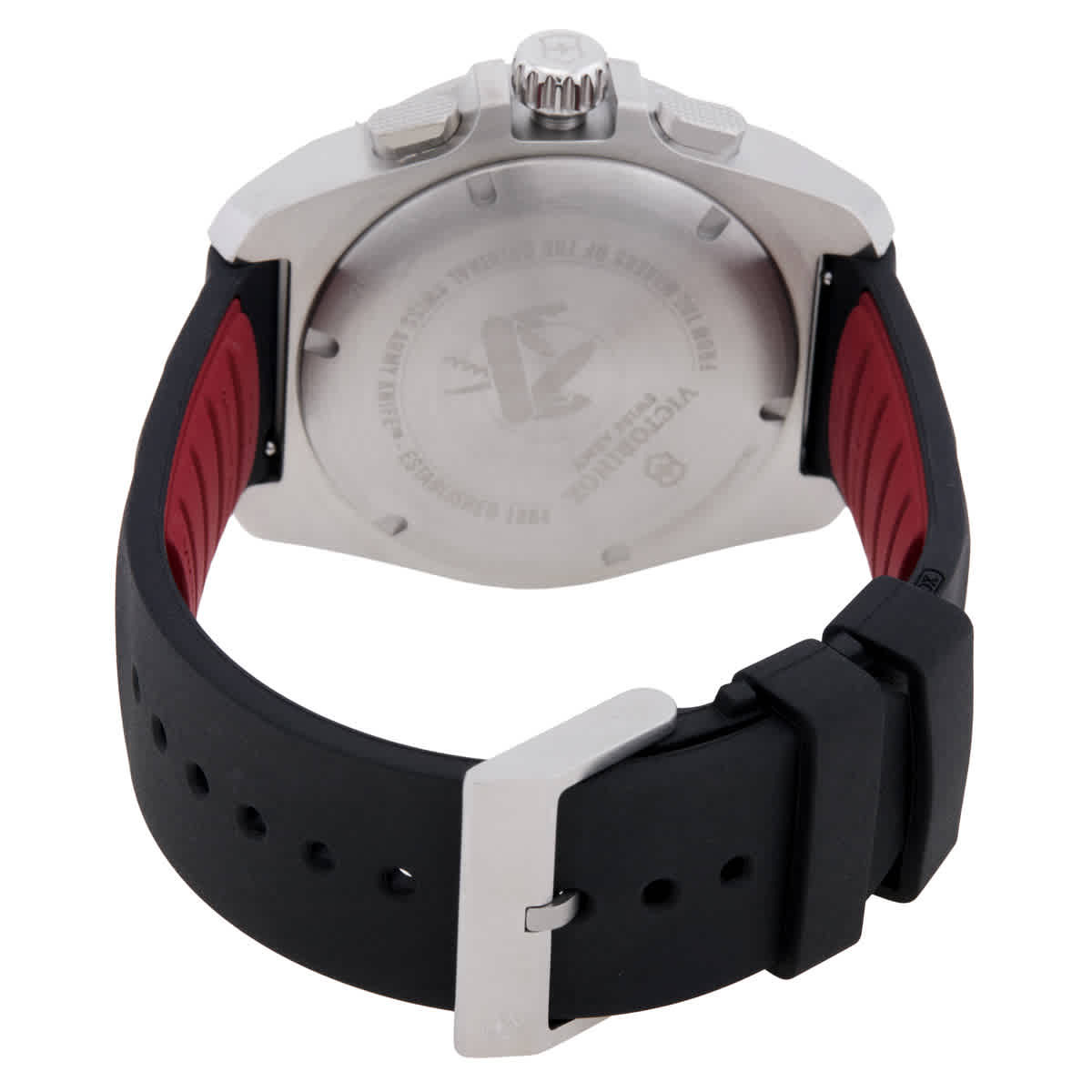 Victorinox I.N.O.X. Chronograph Quartz Black Dial Mens Watch 241983