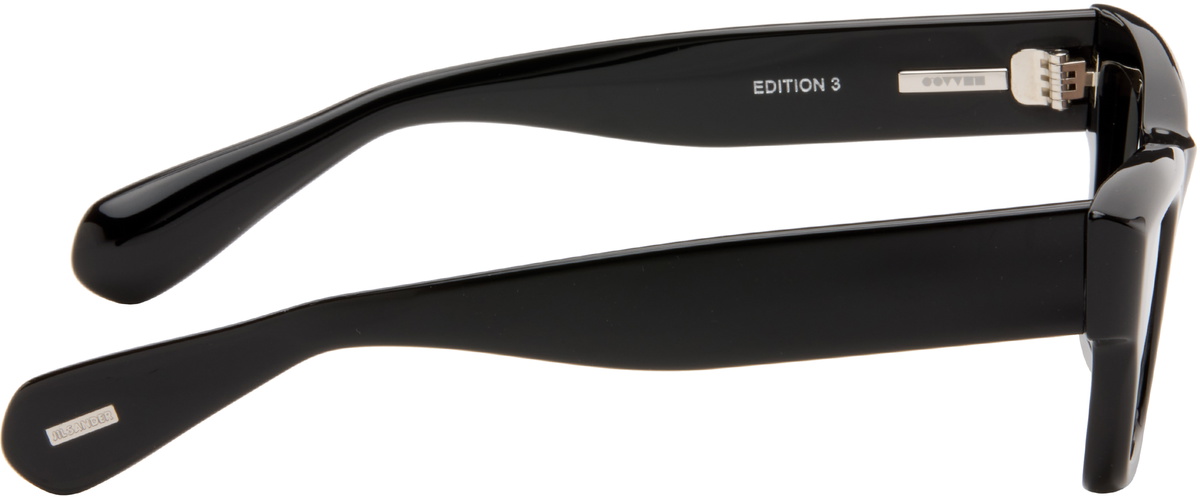 Jil Sander Black Oliver Peoples Cat Eye 'Edition 3' Sunglasses