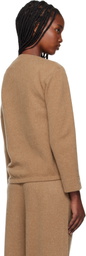 Max Mara Tan Oxa Sweatshirt