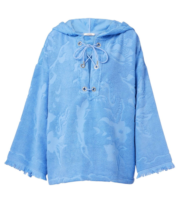 Photo: Dorothee Schumacher Cosy Towelling cotton terry hoodie