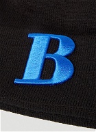 x New Era B Cuff Beanie Hat in Black
