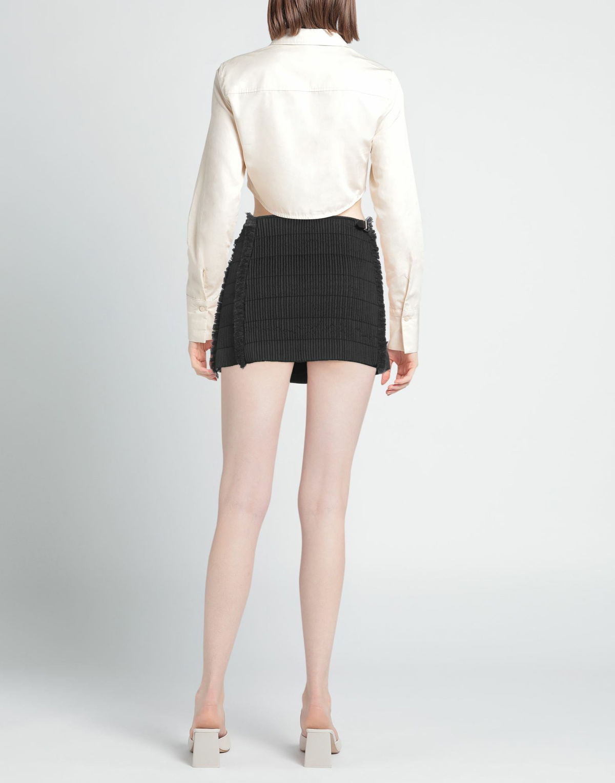 Durazzi Womens Mini skirt in Black