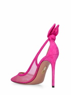 AQUAZZURA - 100mm Bow Tie Mesh Pumps