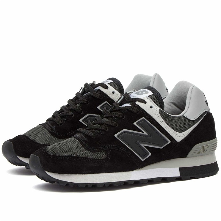 Photo: New Balance OU576PBK - Made in UK Sneakers in Black