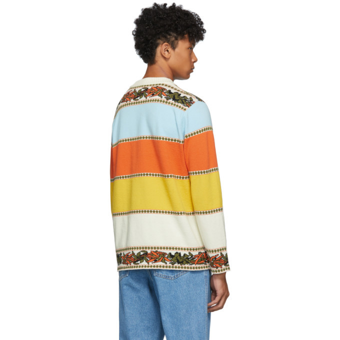 Linder Multicolor Merino Karik Stripe Sweater