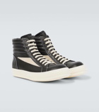 Rick Owens Leather high-top sneakers