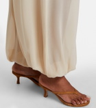 The Frankie Shop Mio sheer crêpe balloon pants