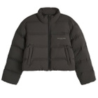 Alexander Wang Women's Cropped Puffer Coat in Black