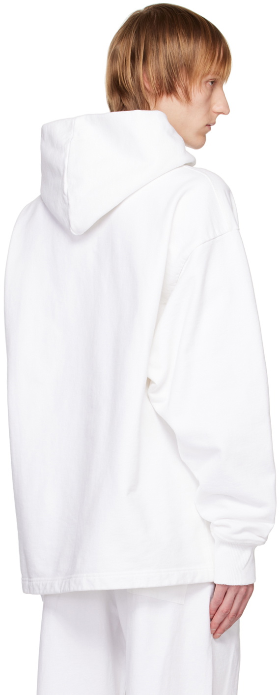 トップス comme si studio Hoodie Set Top (White) Vintage white Regular Zipped Hoodie. – WATC STUDIO