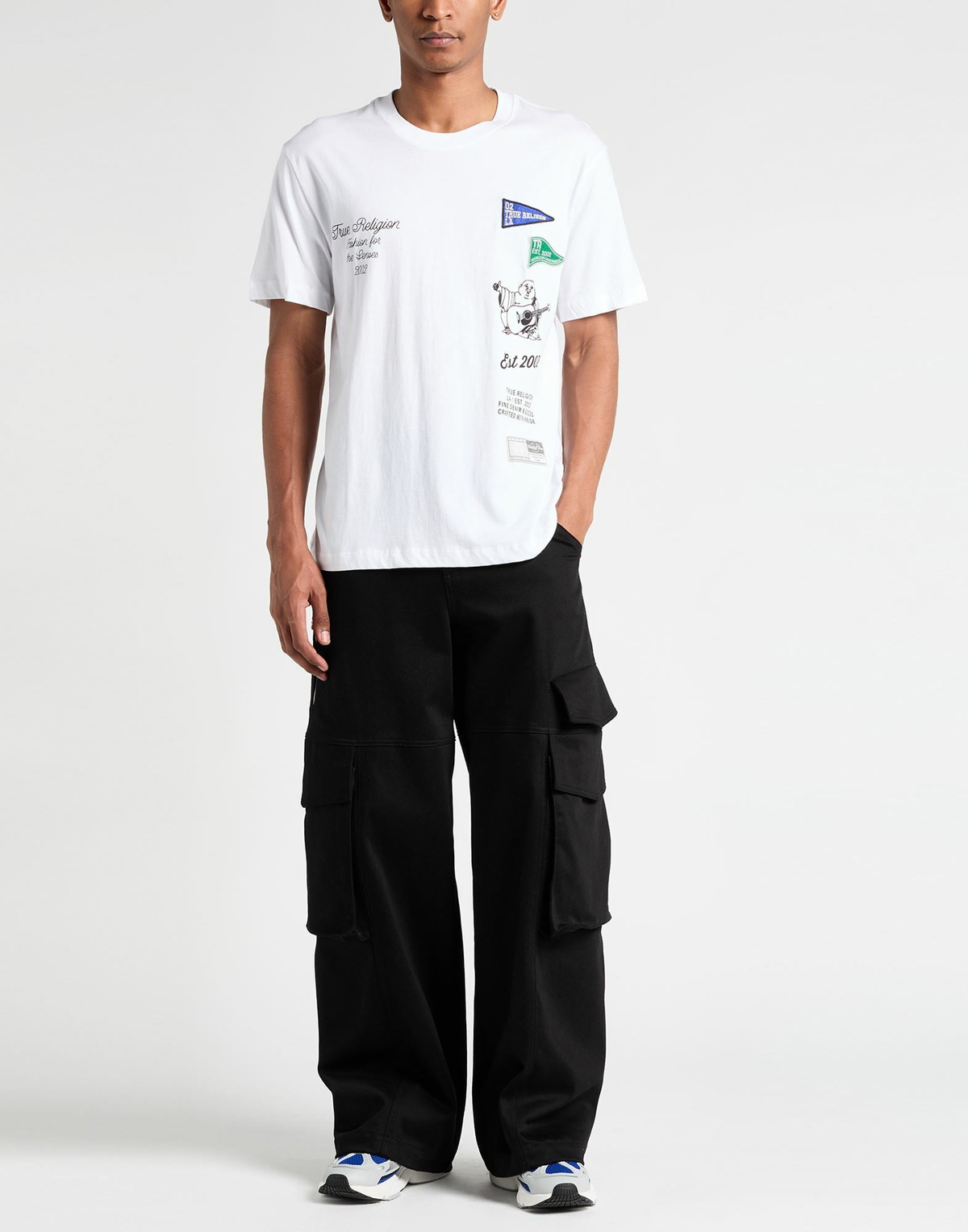 True Religion Mens T-shirt in White