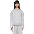 Stella McCartney Grey All Is Love Side Ribbon Sweatshirt