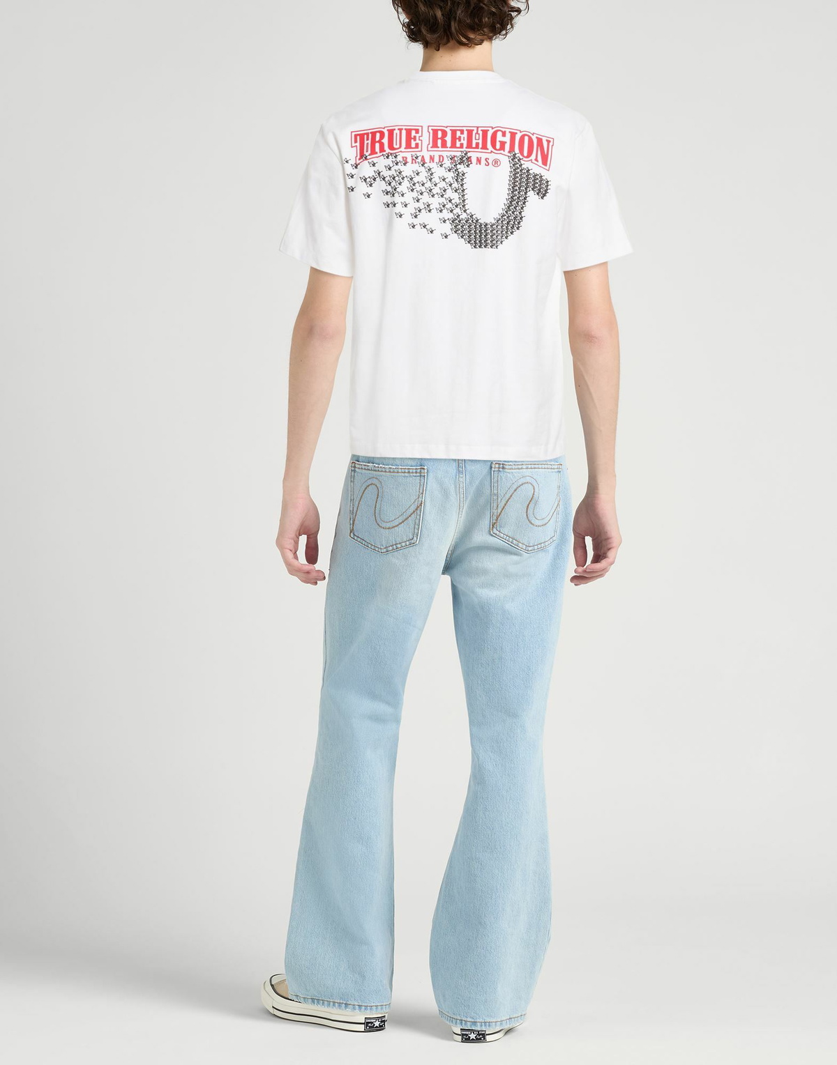 True Religion Mens T-shirt in White
