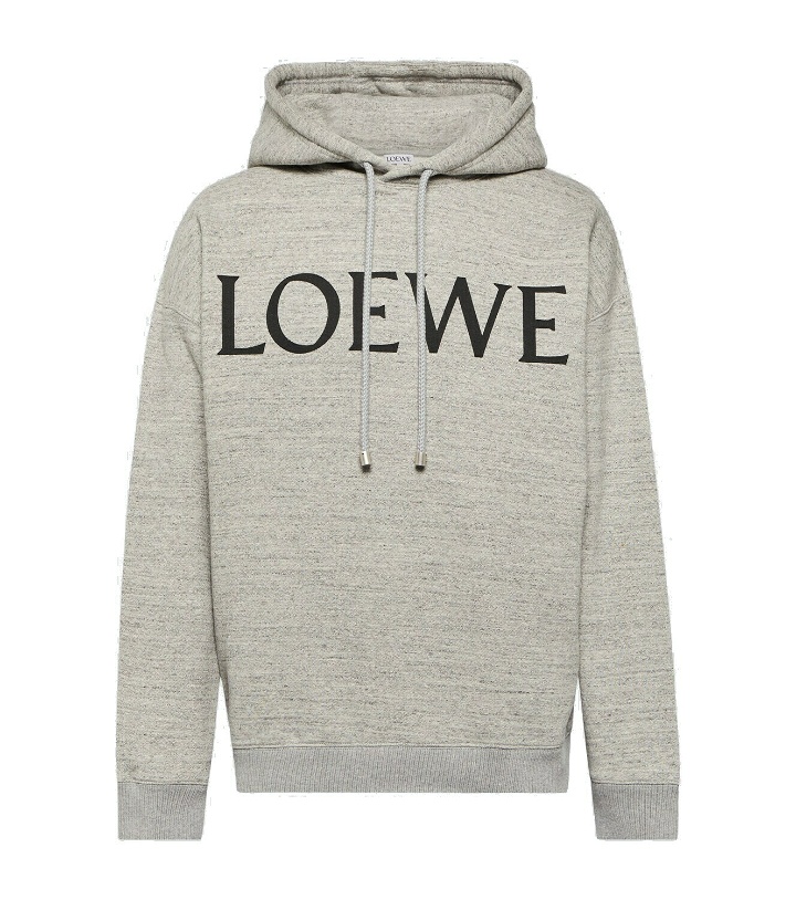 Photo: Loewe Logo cotton jersey hoodie