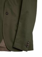 doppiaa Aadroant Green Cotton Suit