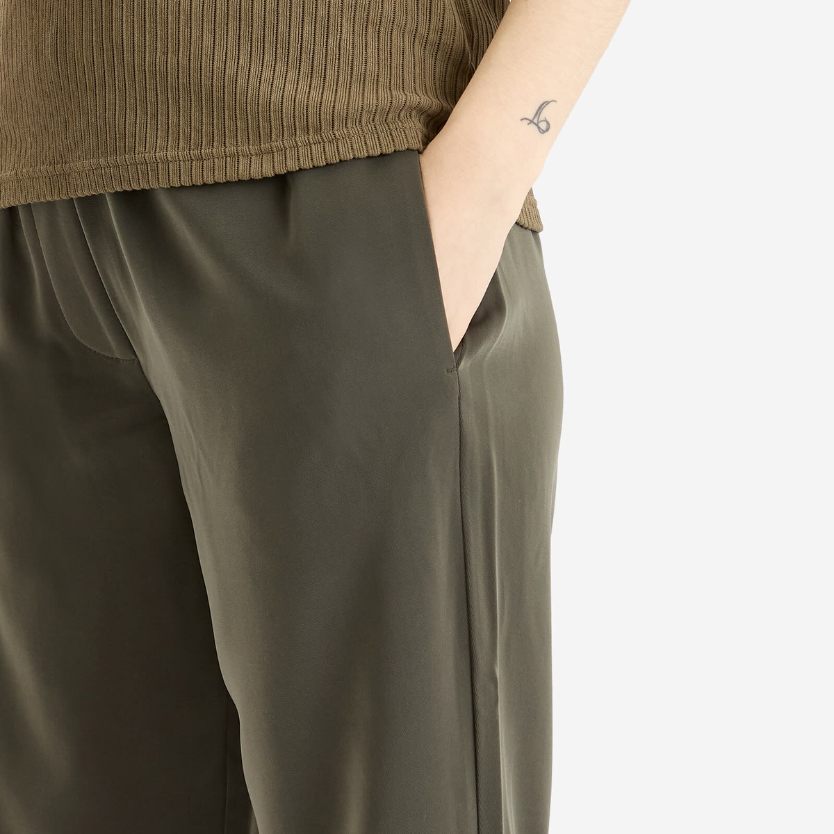 Samsøe Samsøe Women's Hoys Straight Pants in Beluga