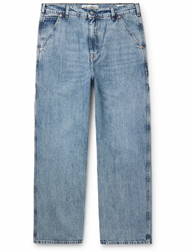 Photo: Our Legacy - Joiner Straight-Leg Jeans - Blue