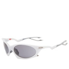Oakley Plantaris Sunglasses in Matte Vapor/Prizm Grey 