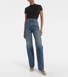 Khaite Danielle high-rise straight jeans