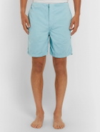 CLEVERLY LAUNDRY - Cotton Shorts - Blue