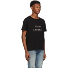 Saint Laurent Black Western Logo T-Shirt