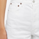 Agolde Women's Parker Long Short in Panacotta