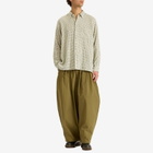 Anglan Men's Essential Easy Balloon Trousers in Khaki 