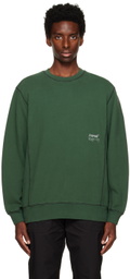 Parel Studios Green Contrast Sweatshirt