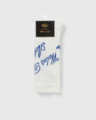 Adidas X Wales Bonner Short Socks White - Mens - Socks