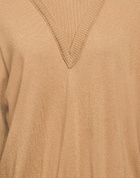 Manila Grace Womens Turtleneck Light brown