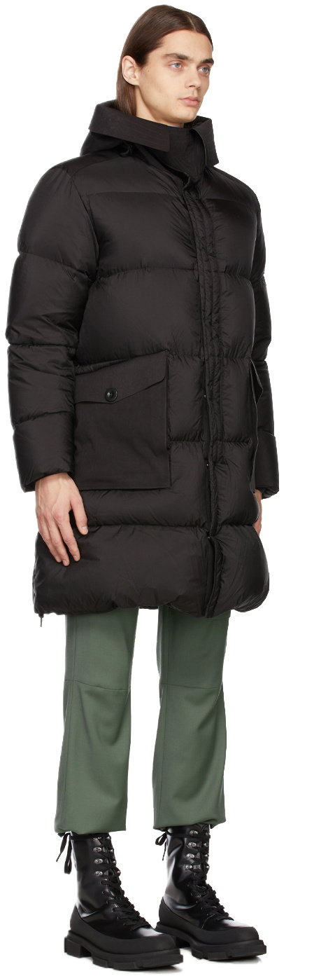 Ten c Down Black Combo Parka Ten C
