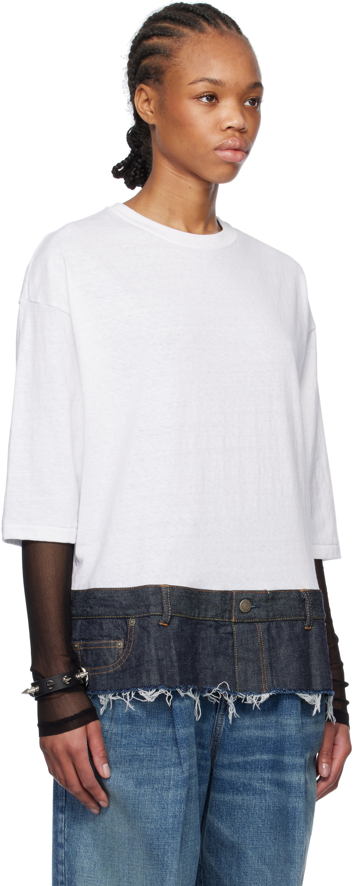 UNDERCOVER White Jeans T-shirt