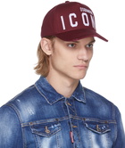 Dsquared2 Red Be 'Icon' Cap