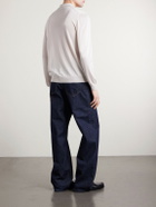 Slowear - Slim-Fit Cashmere and Silk-Blend Polo Shirt - Neutrals