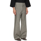 Fear of God Gray Mouline Wool Casual Flat Front Trousers