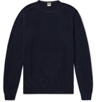 Massimo Alba - Kane Brushed Cashmere Sweater - Blue