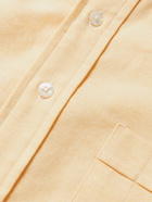 Kingsman - Slim-Fit Button-Down Collar Cotton Oxford Shirt - Yellow