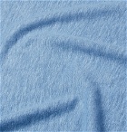 Hartford - Slub Linen Polo Shirt - Men - Blue