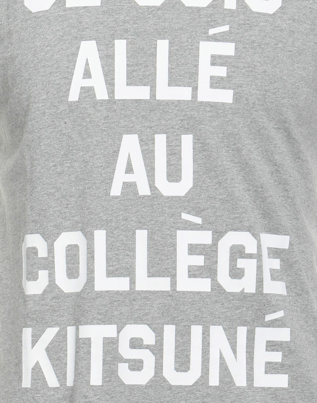 Maison Kitsuné Mens T-shirt in Grey