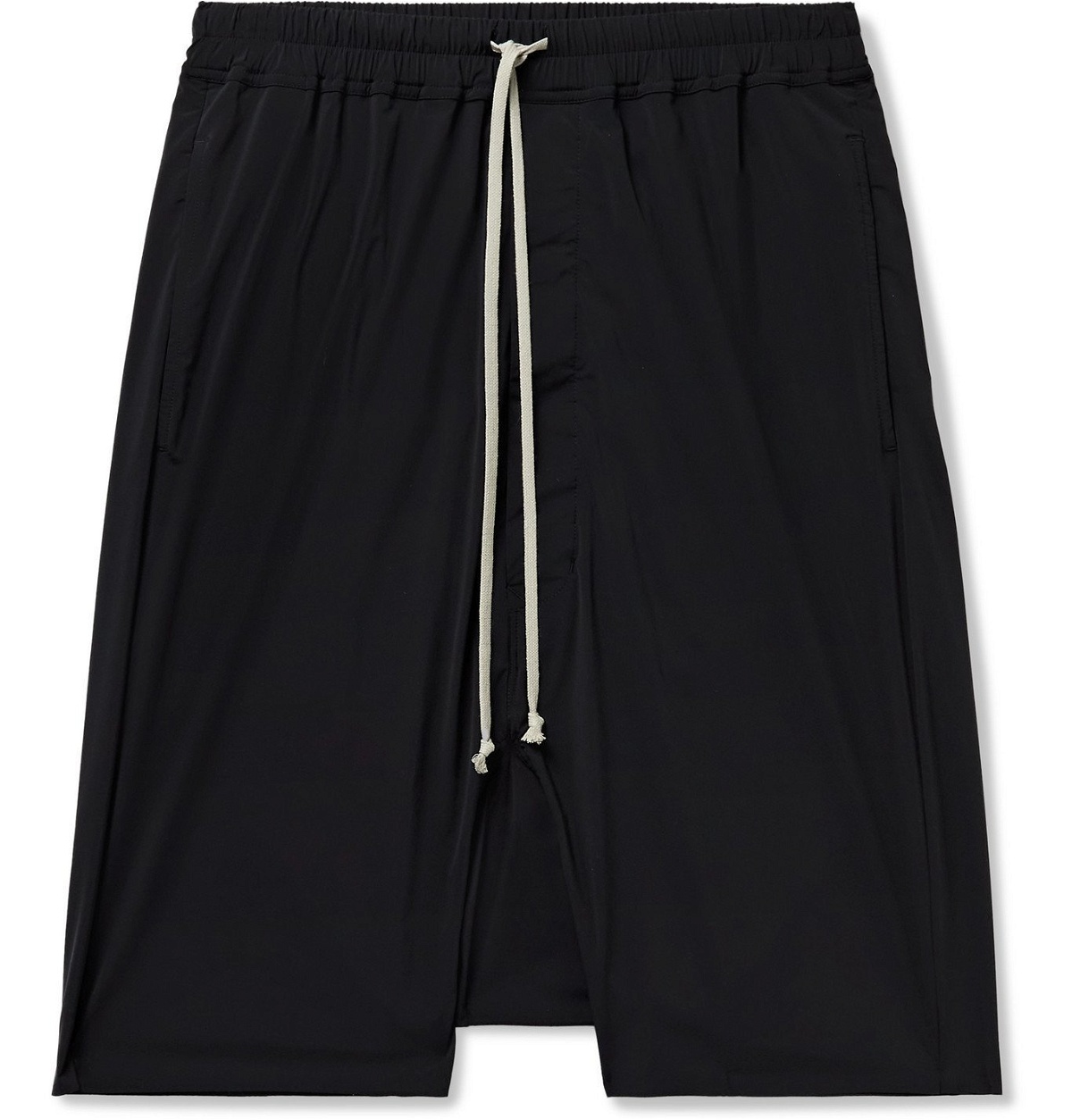 RICK OWENS - DRKSHDW Pods Stretch-Nylon Drawstring Shorts - Black