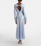 Gabriela Hearst Silk satin maxi dress