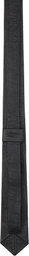 VEERT Black Croco Leather Tie