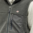Danton Men's Insulation Boa Fleece Vest in Charcoal Grey