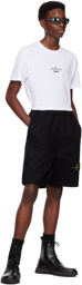 Stone Island Black Patch Shorts